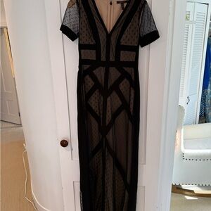 BCBG MaxAzria Long Lace Dress